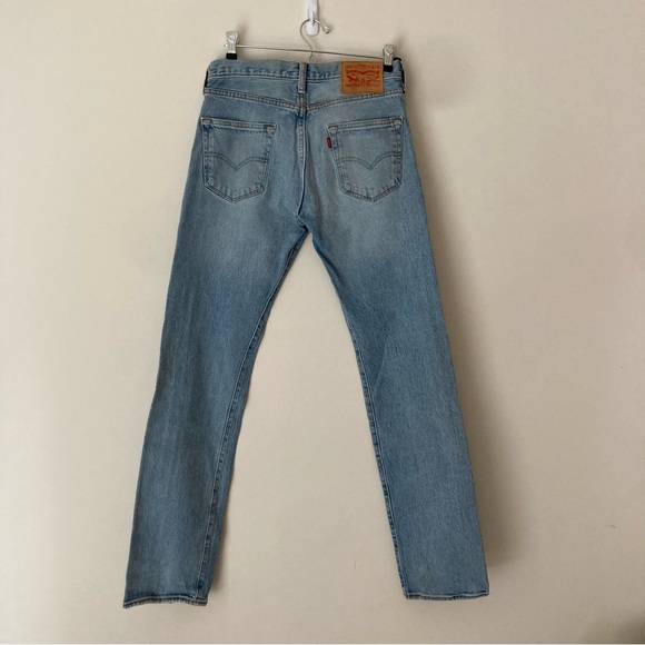 Levi’s 501 blue denim jeans in size 29 width by 32 length - Picture 8 of 11